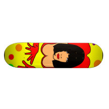 SKATE BOARD POP ART SKATEBOARD