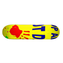 SKATE BOARD POP ART SKATEBOARD CUSTOMISABLE