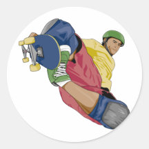 Skateboarder Sticker