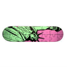 SKATEBOARDS NEW YORK POP ART DESIGNS LOGOS VISUELS
