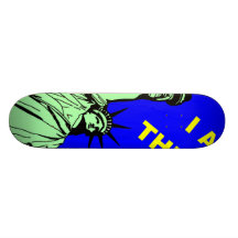 SKATEBOARDS NEW YORK POP ART DESIGNS LOGOS VISUELS