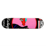 SKATEBOARDS  PIN-UP vintage 1950