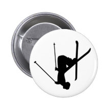 Ski Badges Avec Agrafe