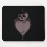 skull.heart tapis de souris