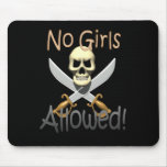 skullknife.nogirls tapis de souris