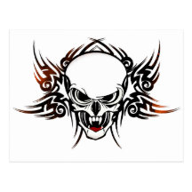 Skullz Carte Postale