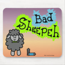 Slechte Sheepeh Spraypaint Mousepad Muismat