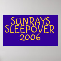 sleepover de sunrays posters