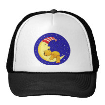 Sleeptime draagt trucker petten
