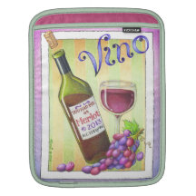 SLEEVE IPAD - VINO!  U had me bij MERLOT! iPad Beschermhoezen