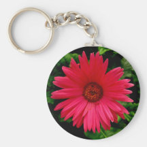 Sleutelring-roze Bloem Sleutel Hangers