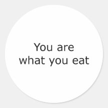 Slogan 2 - Zwarte Sticker