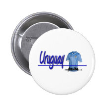 slogan Uruguay camiseta Botón