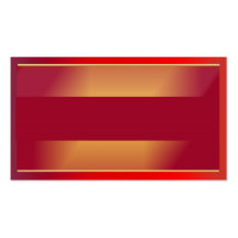 Smaak van Azië - Rood en Goud Visitekaart Sjablonen