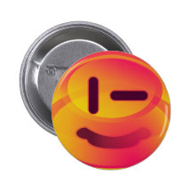 Smiles orange - p'titoko badges avec agrafe
