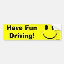 Smiley Bumpersticker