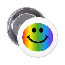 Smiley d'arc-en-ciel pin's