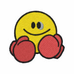 Smiley de boxe chemises brodées
