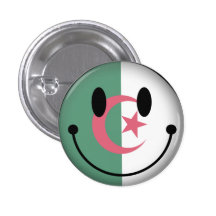 Smiley de l'Algérie Pin's Avec Agrafe
