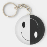 Smiley de Yin Yang Porte-clef