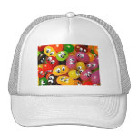 Smiley mignons de dragée à la gelée de sucre casquette de camionneur