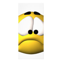 smiley triste doubles cartes
