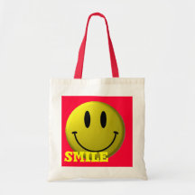 smiley zak draagtassen