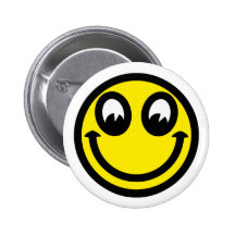 Smilie smiley badge avec épingle