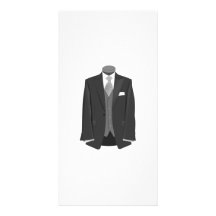 Smoking de mariage cartes avec photo
