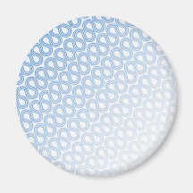 Snaking Lines Refrigerator Magnets