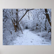 Sneeuw Tunnel Posters