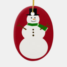 Sneeuwman Ornament