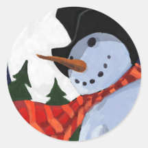 SNEEUWMAN STICKER