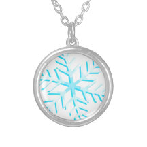 Sneeuwvlok Gepersonaliseerde Ketting