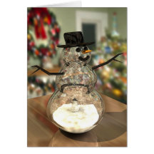 Snowglobe Carte De Vœux