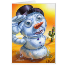 snowman_melting cartes