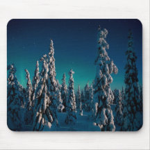 snowytrees tapis de souris