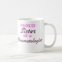 Soeur fière d'un rhumatologue mug