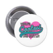 Soeur la plus fraîche du monde la grande badges