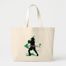 Softball - Beslag Canvas Tas