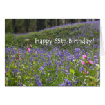 Soixante-cinquième carte d'anniversaire de jacinth