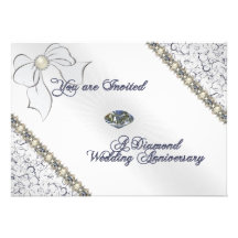soixantième Carte d'invitation d'anniversaire de m