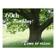 soixantième L'anniversaire Partie-Détendent/avec l Invitation