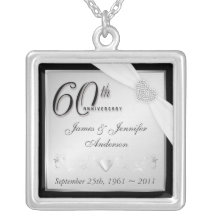 soixantième Pendentif commémoratif d'anniversaire