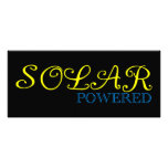 solaire actionné invitations personnalisables