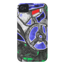 soldat au néon v1 coques Case-Mate iPhone 4