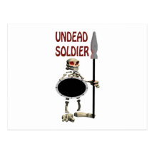 Soldat de vampires cartes postales