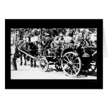 Soldats de chariot en Belgique 1914 Cartes