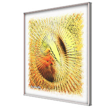 Soleil 001 impression sur toile