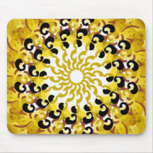 Soleil aujourd'hui tapis de souris